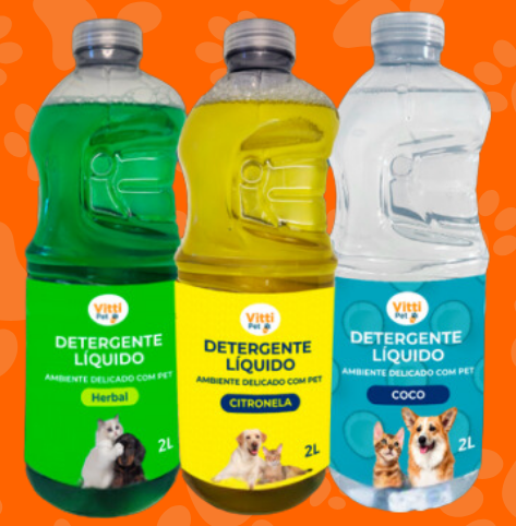 Detergente Líquido Para Pets